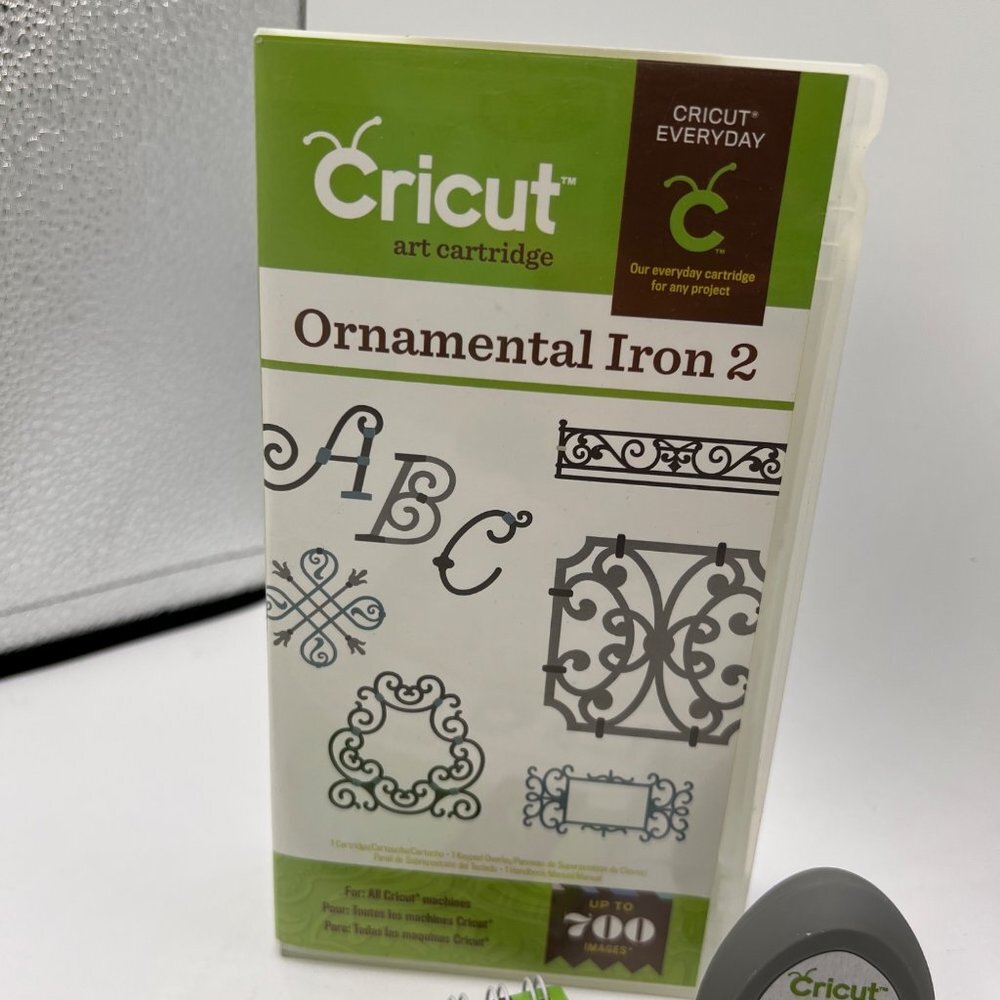 Cricut Ornamental Iron 2 Cartridge For Ironworks Design